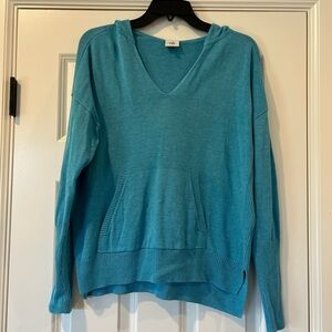 CAbi Turquoise V-Neck Top